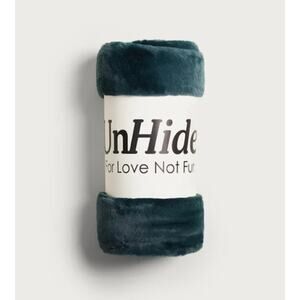 Unhide Lil' Marshmallow blanket knob & loop wearable Emerald Kitten 50x60 NEW
